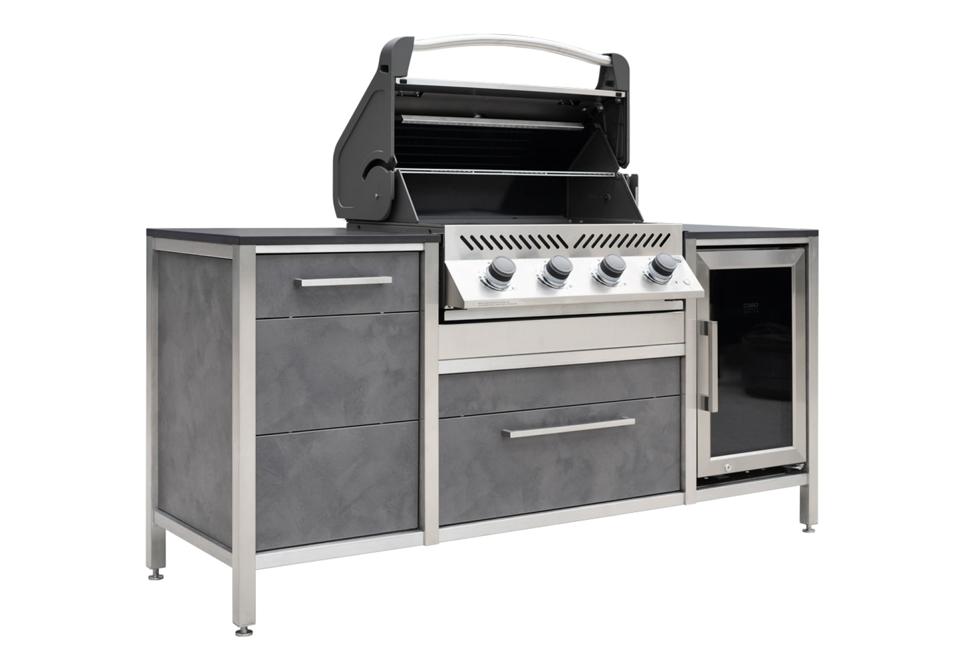 Burnout BBQ Block grau / Shadow